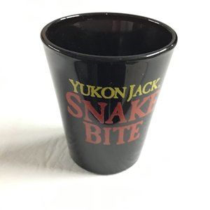 Shot glass, Yukon Jack,  SNAKE BITE